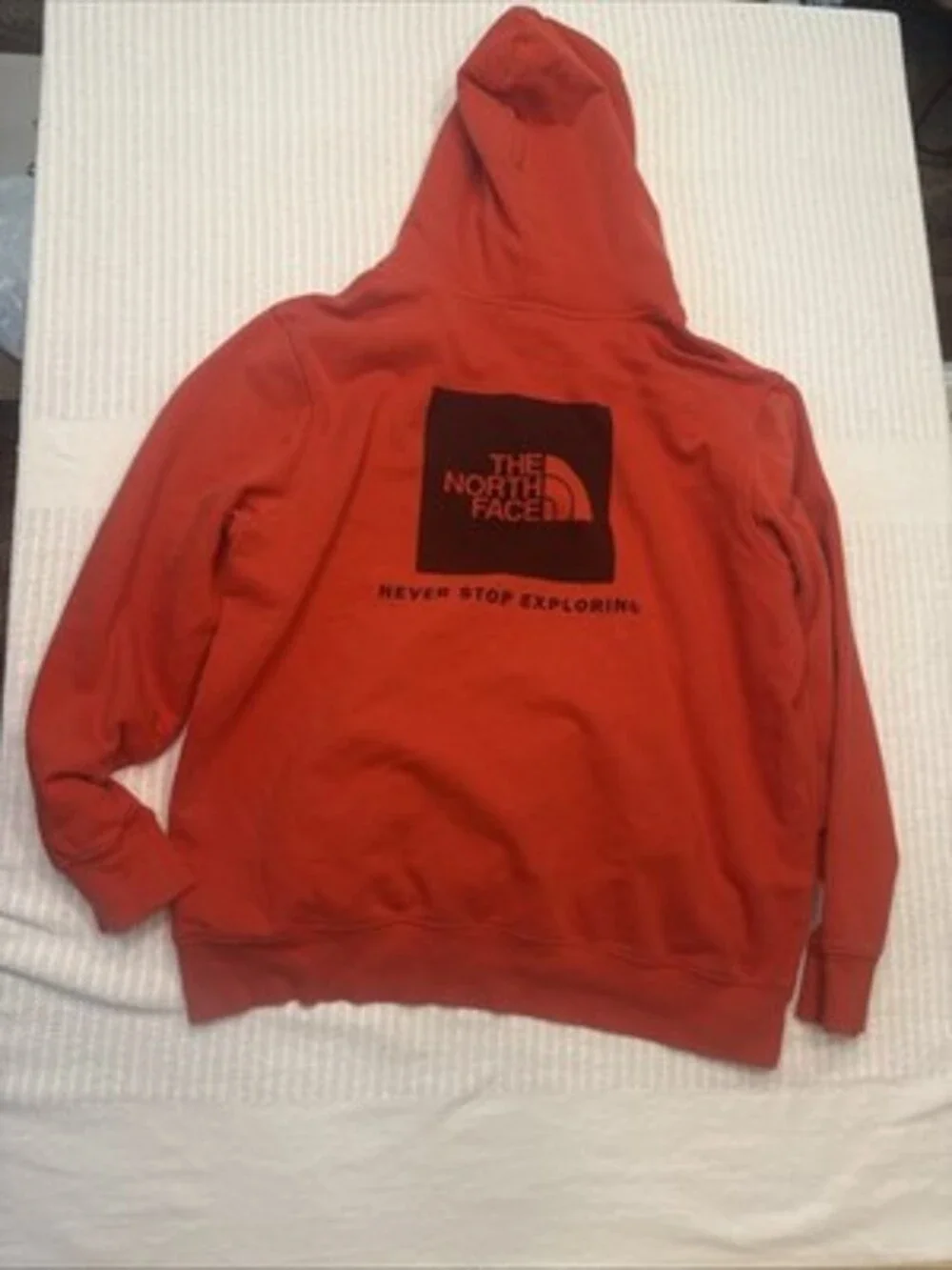 THE NORTH FACE Hoodie Mens XXLHalf Dome Fleece Sweatshirt Pullover Red